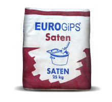 Шпаклівка гіпсова фінішна Eurogips Saten, 25 кг