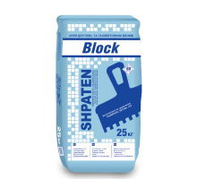 Клей для піно- та газобетонних блоків SHPATEN Block