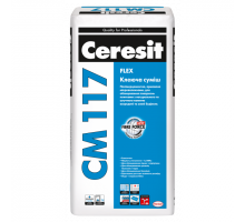 Клей для плитки Ceresit CM 117 Flex, 25 кг