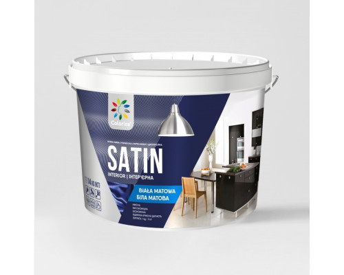 Фарба інтер'єрна SATIN матова 3,5 кг, ТМ Colorina