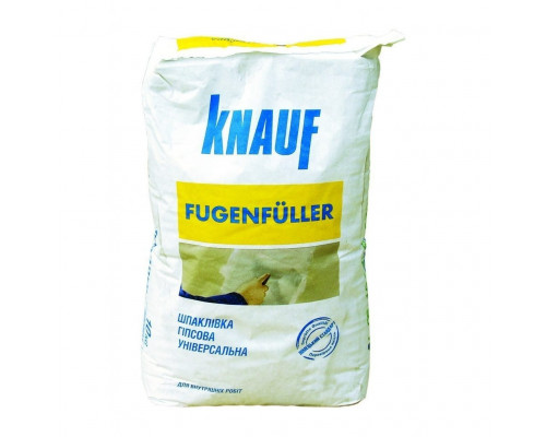 Шпаклівка гіпсова Knauf Fugenfuller для швів, 25 кг