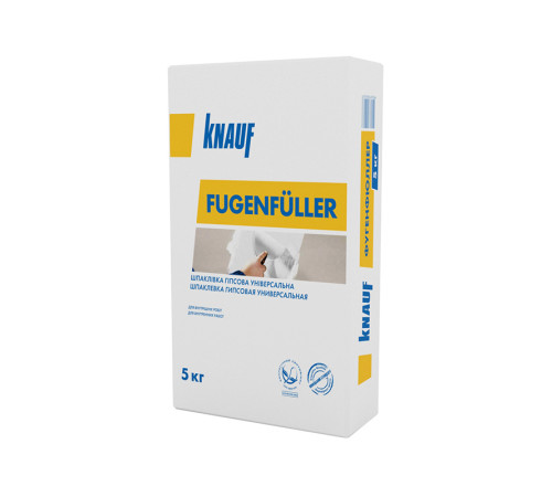 Шпаклівка гіпсова Knauf Fugenfuller для швів, 5 кг