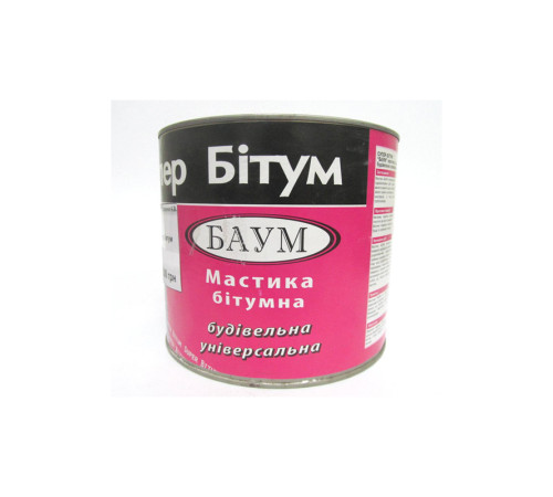 Мастика бітумна Баум, 0,9 кг Мастика бітумна Баум, 0,9 кг