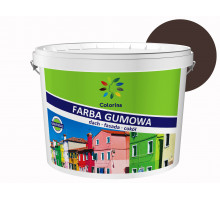 Гумова фарба для дахів і цоколів, коричнева RAL 8017, 1,2 кг, ТМ Colorina