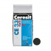 Затирка для швів Ceresit CE 33 Plus 117, чорна, 2 кг