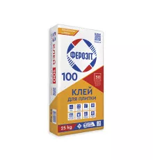 Клей для плитки Ферозіт 100, 25 кг
