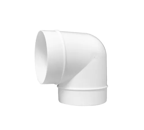 Коліно вентиляційне Europlast AL100-90, 100 мм, 90°