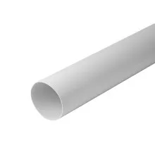 Вентиляційний круглий канал Europlast А100-1, 100 мм, 1 м